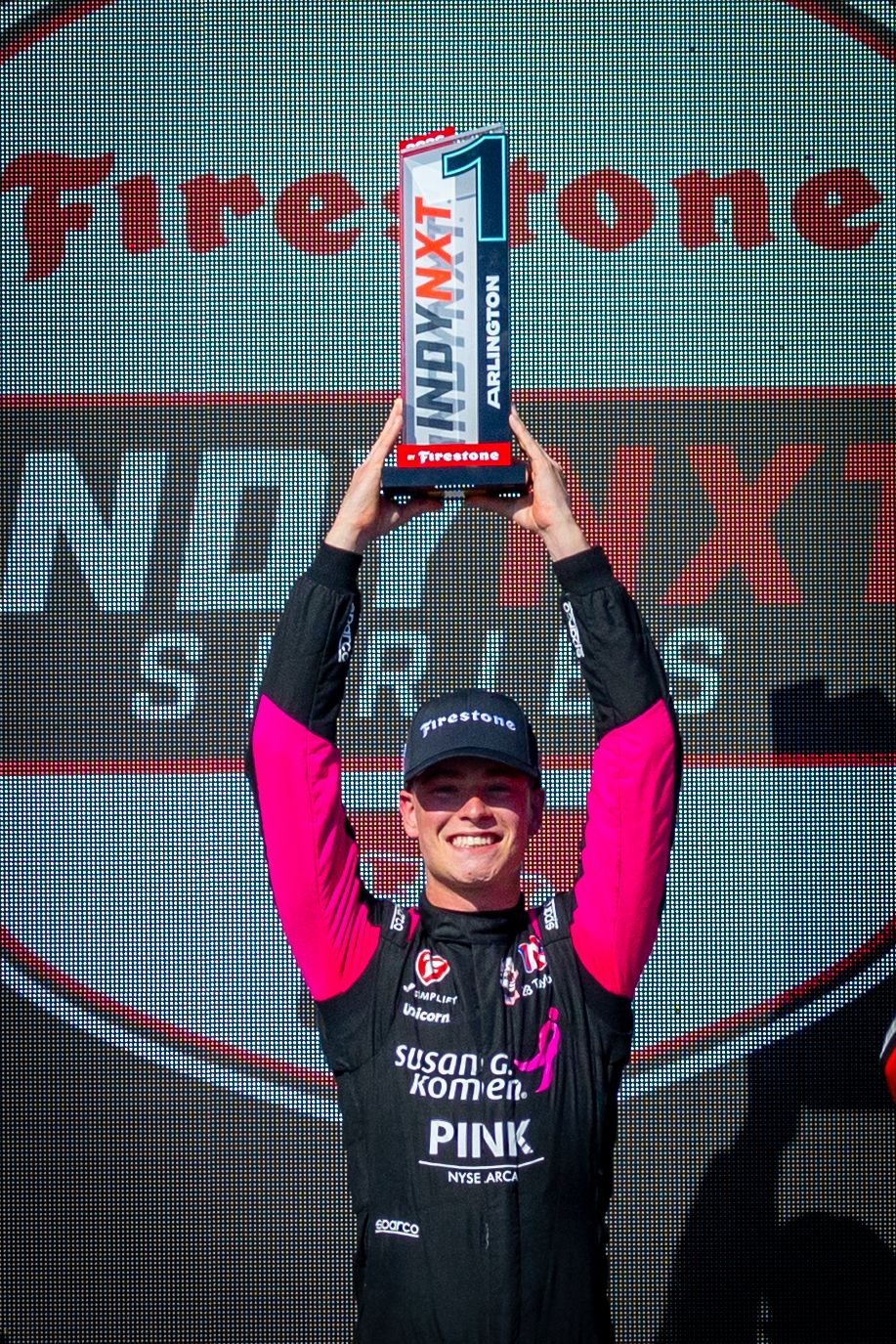 Victory lane